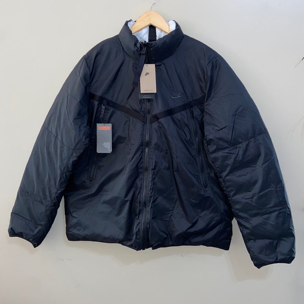 Nike Sportswear Therma-Fit Repel Reversible Jacket Black Mens Size XL DD6974-010